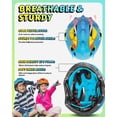 thumbnail image 3 of Casco de bicicleta VICTGOAL para niños pequeños, ligero, 3D, de 3 a 8 años, azul, 3 of 7