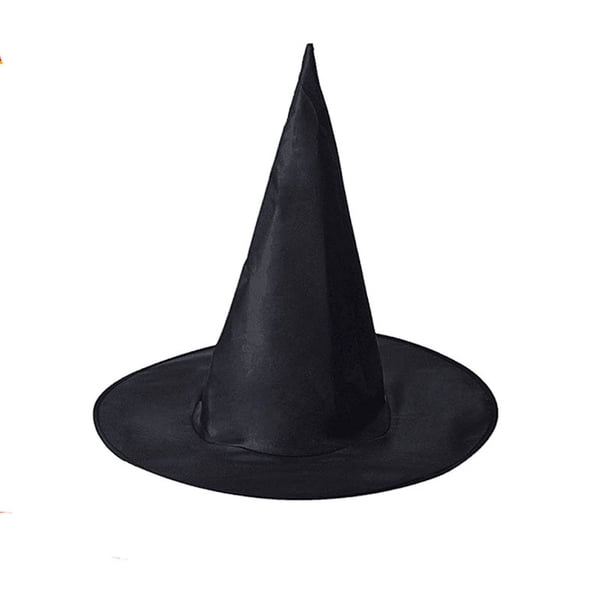 Sombrero de mago para adultos, sombrero de bruja para disfraces de Halloween