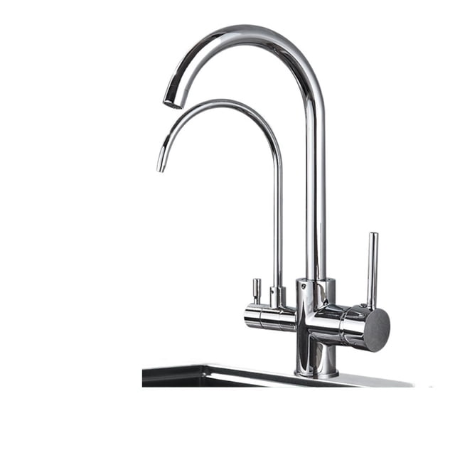 Purified Kitchen Faucet 360 Degree Rotation Purification Deck Mounted Filtered Water Sink Hot Cold Water Mixer Tap ,Effortless Installation