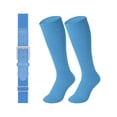 thumbnail image 1 of Chenchen Baseball Belt and Socks Combo Set Adjustable Softball Socks and Elastic Belt for Youth and Adult, 1 of 1
