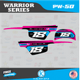 thumbnail image 3 of Kalair GFX Graphics Kit for Yamaha PW50 (All Years) Warrior Series, 3 of 5