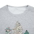 thumbnail image 3 of DEXIO Plus Size Christmas Sweatshirts for Women Merry Christmas Long Sleeve Shirts Crewneck Pullover Tops,4X, 3 of 13