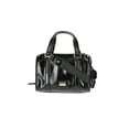 thumbnail image 3 of Madden NYC Women's Soft Zipper Satchel Handbag, Black Shine, 3 of 5