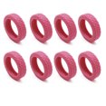 thumbnail image 1 of Luggage Compartment Wheel Protection Cover Wear Resistant Silicone Protection Cover For Suitcase/Office Chair Caster pink 1pcs, 1 of 6