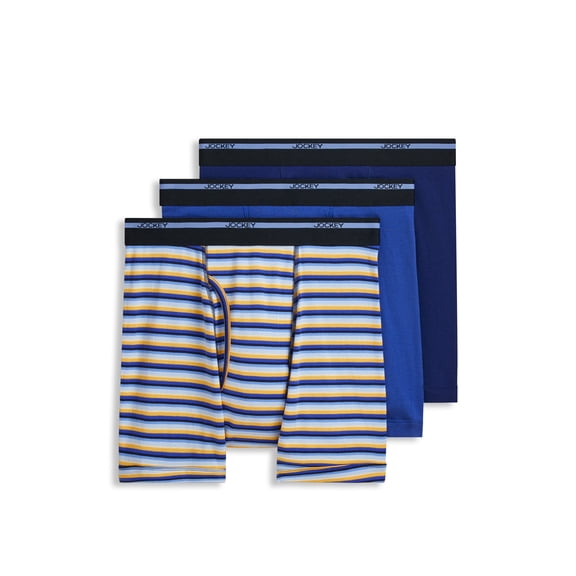 Jockey Boxeur-Brief Classique Léger pour Hommes de 5 Po - Lot de 3
