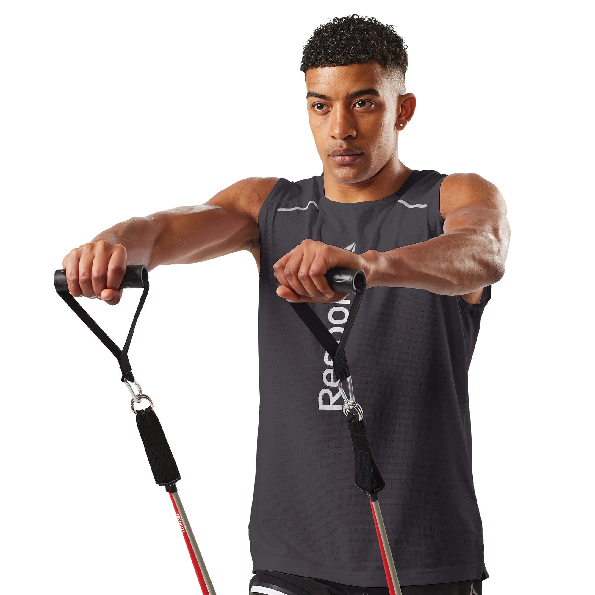 Reebok Delta Total Body Resistance Kit, Interchangeable Tubing