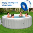 thumbnail image 2 of Erilolen Type VI Hot Tub Filter and Spa Filter Replacement 90352E 58323E - 58323 58324 Replacement Pool Filter Cartridges Compatible with Cole Man Saluspa Inflatable Hot, 2 of 6