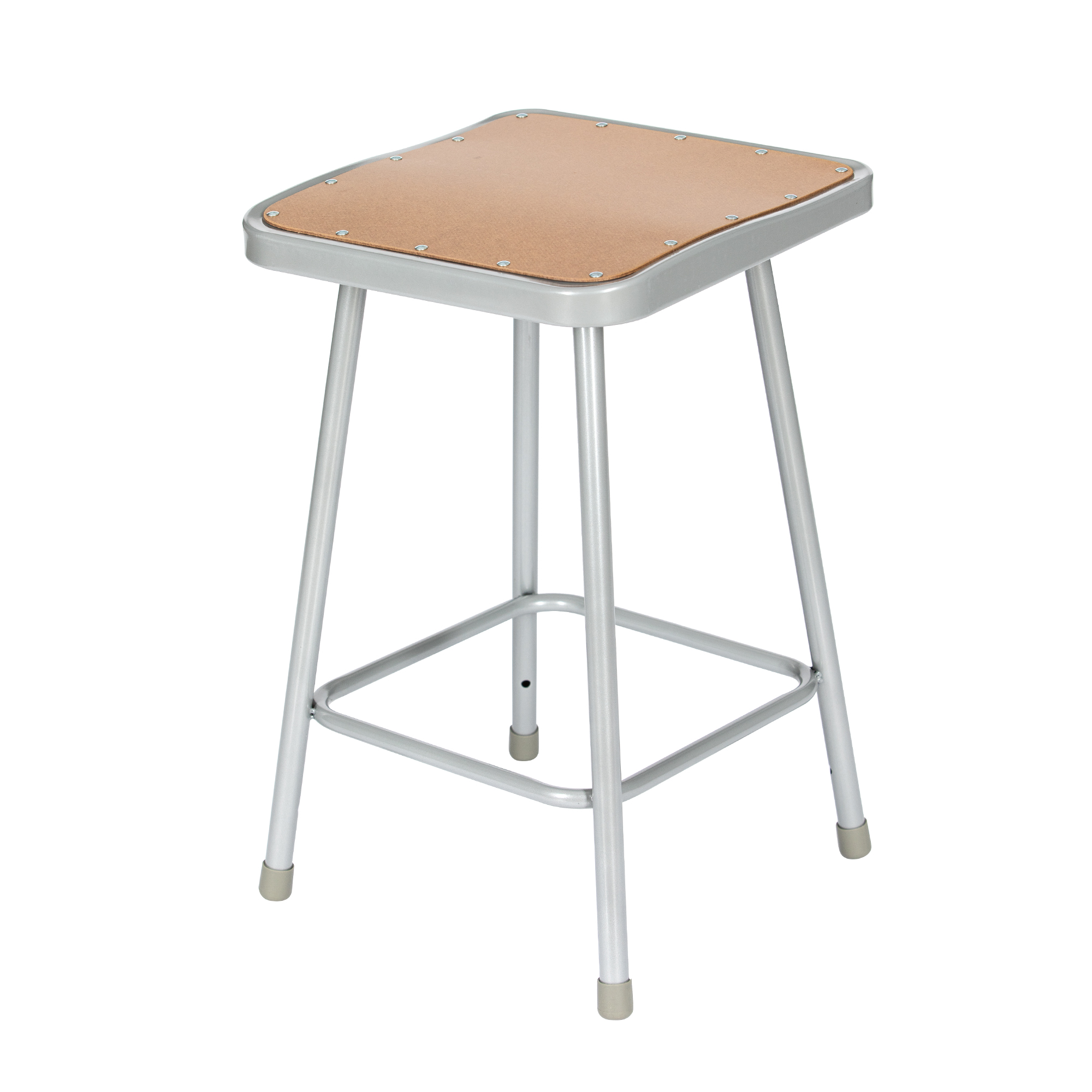 Clint 24" Stool, Grey, Pack of 2