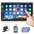 thumbnail image 1 of 7Inch Touch Screen Radio  Bluetooth Car MP5 Player with Rear View Camera  1080P Video Audio Player, 1 of 10