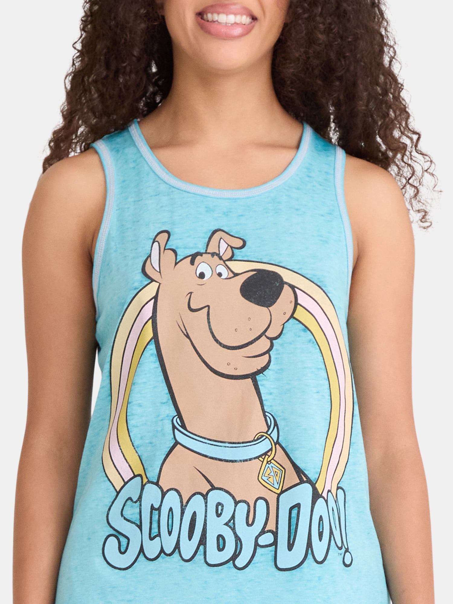 Scooby Doo Women's Tank Top and Shorts Pajama Set, 2-Piece, Sizes XS-3X