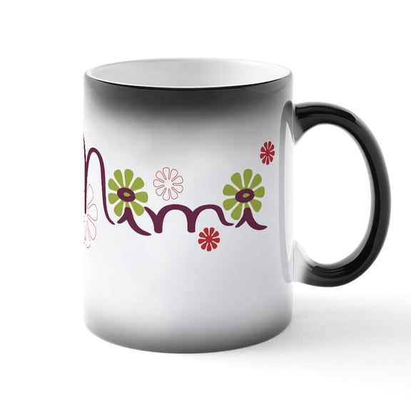 CafePress - Mimi Flowers - 11 oz Color Changing Magic Mug