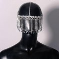 thumbnail image 2 of New tassel teardrop-shaped hair accessories show personality full of diamonds, 2 of 2