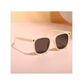 thumbnail image 2 of Faithtur Kids UV400 Protection Sunglasses, Contrast Color Square-Rimmed Glasses for Boys, Girls, 2 of 9