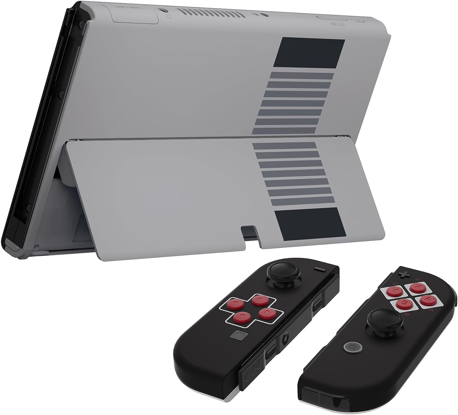 eXtremeRate Classic NES Style Full Set Shell Replacement Backplate