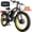 Black Yellow, variant on (US in Stock)6000W Electric Bike for Adults, 45MPH Fast Ebike with 60V25Ah Removable Battery, 100 Miles Long Range Electric Dirt Bike, 26" Fat Tire E-Bike with Hydraulic Disc Brakes