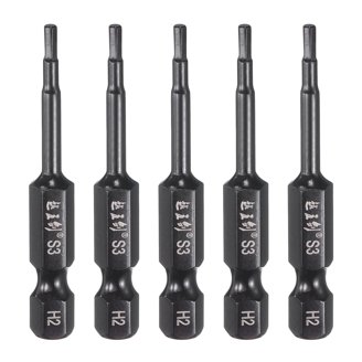 VT-Hex Head Allen Wrench Drill Bit Set (10pc Etric &ap; 10pc SAE), 1/4