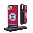 thumbnail image 2 of Chicago Fire iPhone Stripe Design Rugged Case, 2 of 7