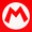Super Mario - Red, variant on Boys Baseball Hat, One Size Fits Most