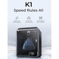 thumbnail image 2 of Impresora 3D Creality K1 Rápida 600mm/s 220x220x250mm, 2 of 7