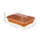 thumbnail image 5 of unbranded Cesta De Rattan Para Almacenamiento Y Servicio De Alimentos Con Y, 5 of 6