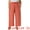 Brick Red, variant on DARING DIVA Women's Plus Casual High Waisted Lounge Pants with Pockets 1X Brick Red