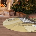 thumbnail image 6 of Sikiie We Live for Adventure 30-48 inches {designName} Print Christmas Tree Skirt Snowman Xmas Tree Skirt with Edge Christmas Decorations for Holiday Party36", 6 of 7