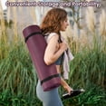 thumbnail image 6 of Open Box Fitvids 1/2" Thick High Density Exercise Yoga Mat, Carrying Strap, 6 of 7