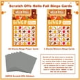 thumbnail image 3 of WaaHome Fall Bingo Game Cards for Kids Adults,28 Players Scratch Offs Fall Festival Party Games Autumn Bingo Cards Thanksgiving Party Games for Classroom Family Activities Fall Party Favor Supplies, 3 of 8