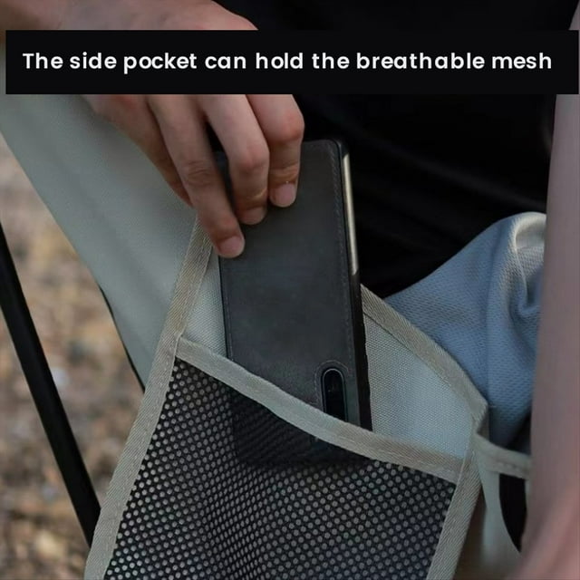 Silla Plegable para Acampar Al Aire Libre, Picnic, Senderismo, Viaje, Mochila, Playa, Luna, Pesca, Silla Portátil, Color Verde