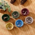 thumbnail image 5 of Ksopiavobs 6 Pieces Korean Soju Shot Glasses Sets Koi Fish Tea Set Porcelain Koi Fish Tea Cups Korean Ceramic Cups Tea Accessories Drinkware, Handcrafted Ceramic 6 Fish in the Glasses, 5 of 7