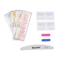 thumbnail image 4 of Full Cover Decoration Sticker Wraps Nail Buffer Set - #F, as described - #F, as described F, 4 of 7