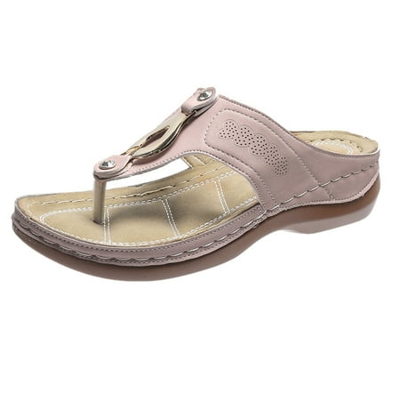 

Mzoazpie Sandals Thick Soled Shoes Yoga Sling Sandals for Women Breathable Women s Leisure Casual Heel Sandals for Women Outdoor Fashion Women s Sandals