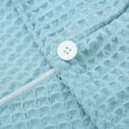 thumbnail image 5 of HEATSHAKING Hair Towel Wrap for Women Microfiber Blue Water Absorption 1Set, 5 of 5