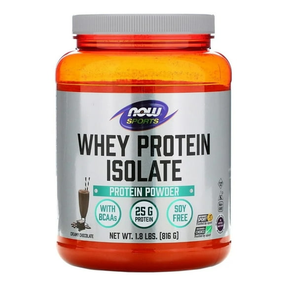 Proteína en polvo NOW Foods Whey Isolate Chocolate 816g