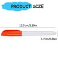 thumbnail image 3 of YardChic 1Pc Fine Tip Permanent Markers, Dry Erase Markers, Low Odor Fine Whiteboard Marker, Erasable Dry Wipe Markers, Whiteboard Markers for Classroom Office Household Writing Drawing Supplies, 3 of 6