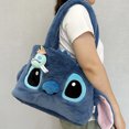thumbnail image 1 of Mochila de peluche con cara divertida de Stitch de James P. Sullivan, adorable mochila de hombro, regalo encantador, 1 of 3