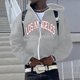 thumbnail image 4 of Gibobby Sudaderas hombre Sudadera Hombre con Capucha De Calidad con Cierre Hoodie(Gris,M), 4 of 5
