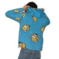 thumbnail image 2 of Psyduck Men's Hoodie Novelty Pattern Long Sleeve Unisex Pullover Hoodies Casual Hooded Sweatshirt with Pocket, 2 of 8