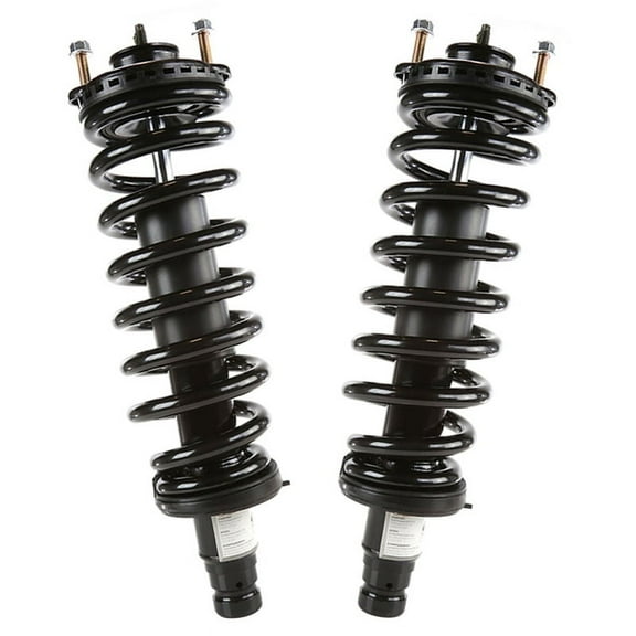 AutoShack Front Complete Strut & Coil Spring | Replacement for 2002-2009 Chevrolet Trailblazer 2002-2009 GMC Envoy 2005-2009 Saab 9-7x | 2-PC