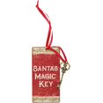 thumbnail image 3 of Primitives by Kathy Santa's Magic Key Hanging Ornament, 3 of 3