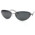 thumbnail image 2 of Baohd New Fashionable Ultra Light Sunglasses Polarized Driving Glasses UV Resistant Frameless Metal Sunglasses, 2 of 9