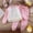 v#495Pink1048, variant on HAYIMI Kids Winter Girls Thermal Tops Pants Fuzzy Two Piece Outfit Sets Long Sleeve Tops And Pants Comfy Outfit For Cold Weather Adorable Child O-Neck Cartoon Clothes Sets