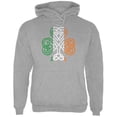 thumbnail image 1 of Chandail à Capuchon pour Hommes Fête de la Saint-Patrick Shamrock Knot, 1 of 1