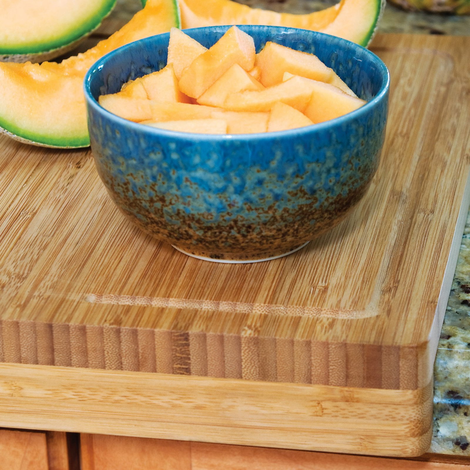 Lipper International 8830 Bamboo Over The Edge of Counter Cutting Board