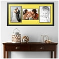 thumbnail image 2 of ArtToFrames Collage Photo Picture Frame with 3 - 8x12" Openings, Framed in Black with Canary and Black Mats (CDM-3926-796), 2 of 8