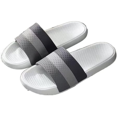 

VIRSY Slip On Slippers Bathroom Shower Slippers for Women Summer Soft Beach Casual Shoes Female Indoor Home House Pool Slipper Shower Sandals (Color Yellow Shoe Size 40-41)