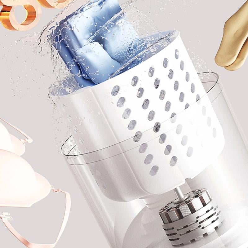 CEORPER Compact Travel Washing Machine Cordless Portable Clothes Washing Cups