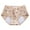 Beige, variant on 12 Pack Womens Underwear 4 Layer Leakproof Black Menstrual Light Flow Teens Brief Panties