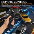thumbnail image 5 of 1:24 Scale Drift RC Car, 4WD High-Speed Remote Control Car with Gyro, LED Lights, Racing Vehicle with Dual Tires for Adults, D24-04Q, 5 of 10