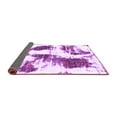 thumbnail image 2 of Ahgly Company Indoor Square Abstract Purple Modern Area Rugs, 7' Square, 2 of 4